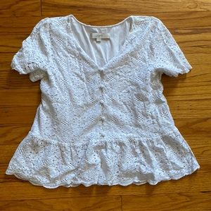 LOFT Lace Top